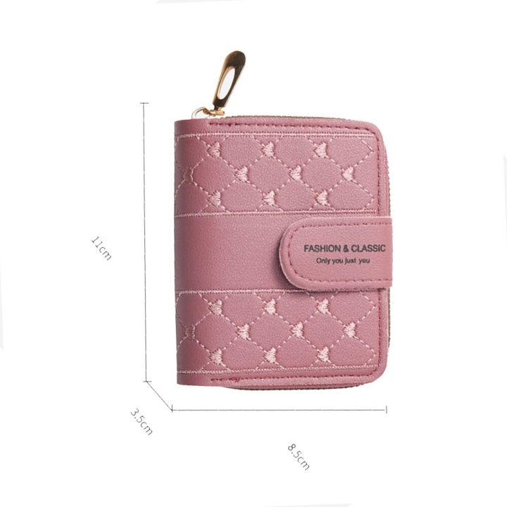 Short%20Wallet%20For%20Women%202022%20Fashion%20Simple%20New%20Large%20Capacity%20Versatile%20Heart%20Color%20Clutch%20Zipper%20Buckle%20Coin%20Purse%20Female%20Bag%20-%20Image%208