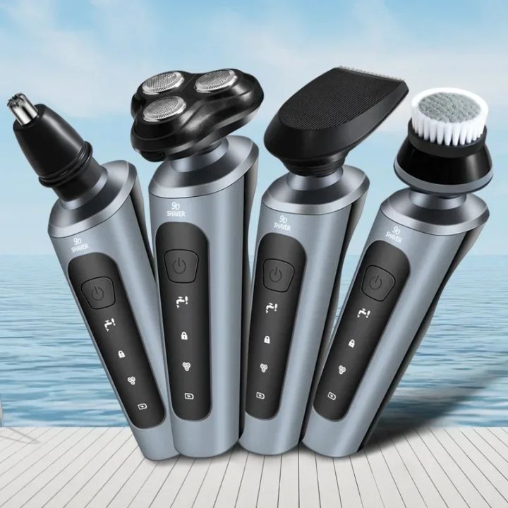 2025 NEW New 9D Electric Shaver for Men USB Beard Knife Four-in-one ...