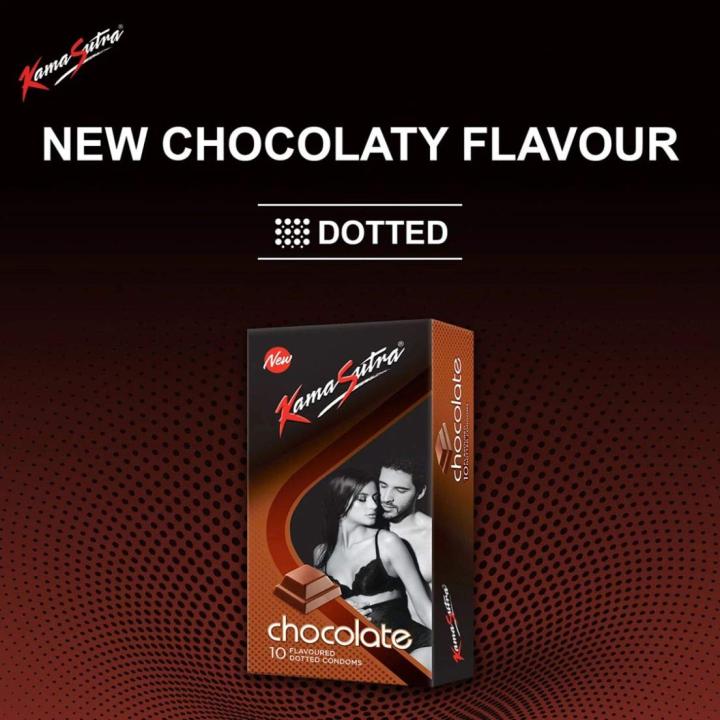 KS%20Chocolate%20-%2010%20Condoms%20%7C%20Flavoured%20Dotted%20Condoms%20-%20Image%203