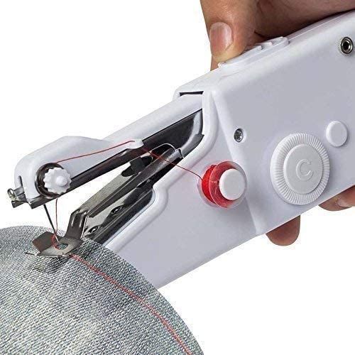 Electric Handy Stitch Handheld Sewing Machine for Emergency stitching Mini Stapler style Silai Machine Home Tailoring