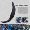 2 Pairs Bike Pedal Straps Adjustable Length Universal Pedal Straps for Exercise Cycle Home or Gym. 