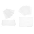 100PCS Portable PVA Water Soluble Bags Meltable Lightweight Carp Fishing Bags 7*14cm/17*20cm Fishing Bait Bags Fishing Tackle. 
