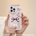 Luxury Mirror Case for Samsung A51 A03 A35 A14 A12 A15 A05s A05 A13 A25 A24 A02s A03s A54 A34 A10s M12 A55 Creative Art Graffiti Fashion Lovely Knot Soft Cover. 