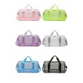 Portable Water Resistant PVC Travel Bag Waterproof Large Capacity Gym Sport Bag PVC Shoulder Fitness Transparent Bag Summer Beach. 