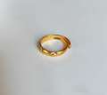 Adjustable Size 2 Gram 24K Gold Plated Plane Berwa Ring For Unisex (Looks Like Original Gold Others cannot distinguish that it is fake - बिहे पार्टी आदी कार्यक्रम मा निर्धक्क लगाउनुहोस अरुले नक्कली हो भनेर छुट्याउन सक्दैन ). 