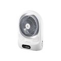 Rechargeable Fan with Led Light Lantern Camping Fan with Solar Panel with FM Radio BT Speaker for Outside (Ep-308). 