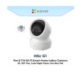 Ezviz H6C G1 2K 3MP Indoor Pan & Tilt Wired/Wireless CCTV Camera, Smart Night Vision  With SD Card Supported (SD Card Not Included). 