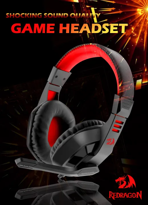 Redragon%20H120%20Wired%20Gaming%20Headset%20with%20Microphone%20and%20Volume%20Control%20for%20Mobiles/Smart%20Devices,%20PC%20and%20PS4%20-%20Image%205