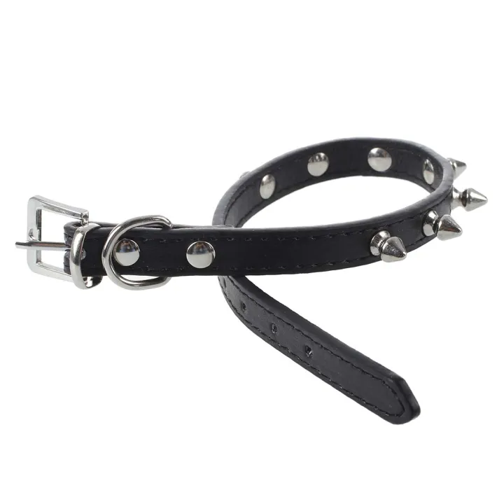 Dog%20Collar%20Dog%20Collar%20Belt%20Collars%20Black%20Adjustable%20S%20-%20Image%202