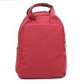 Dark Pink Korean Design Canvas Backpack And Handbag For Women School College Travel Backpack by KTM. 