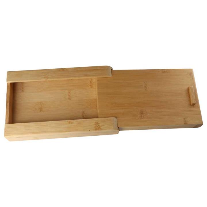 Invisible%20Pull%20Type%20Natural%20Bamboo/Walnut%20Under%20Desk%20Adhesive%20Wooden%20Storage%20Drawer%20Hidden%20Drawer%20Home%20Storage%20Stationery%20Container%20-%20Image%207