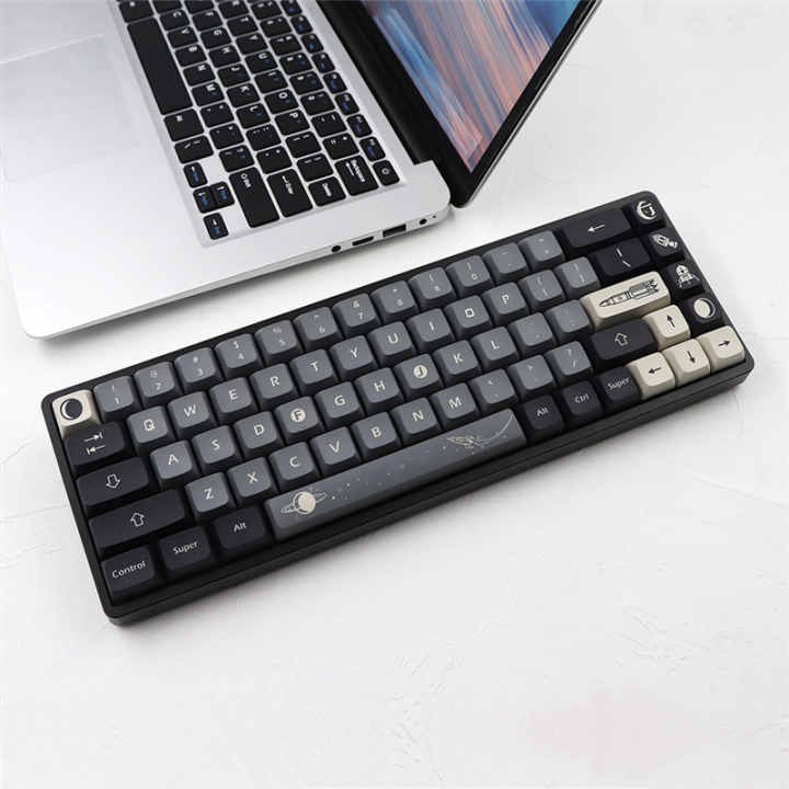 133 Keys Keyca Double PBT Keycaps Replacement Accessories for Mechanical Keyboard 6.25/7u Spacebar