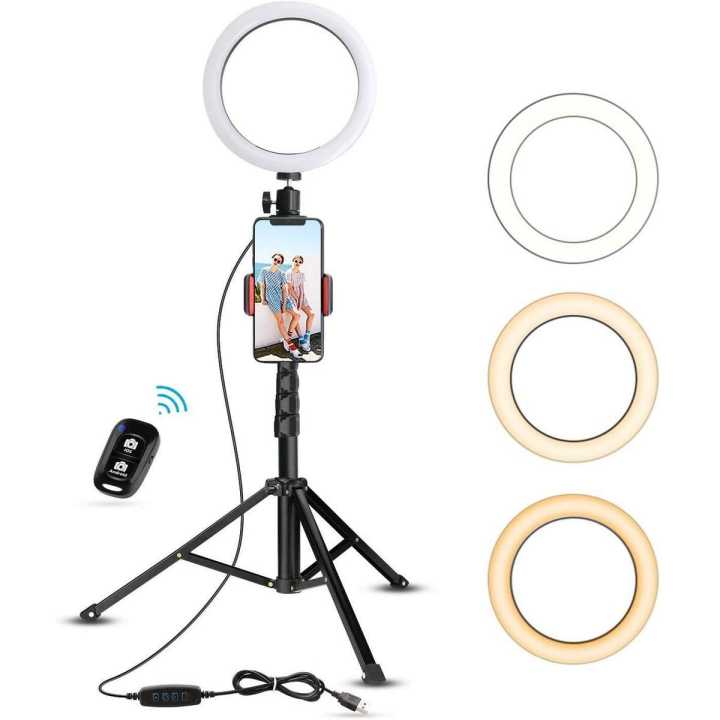 Ring Light And Stand For Iphone LÅNESPELARE Ring Light With Phone