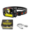 High Power Headlamp Built in Recharble Battery. 