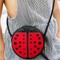 ARELENE 3X Ladybug Cute Children's Shoulder Bag Personality Wild Purse Mini Accessories Bag. 