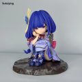 Sutuiying Raiden Shogun Figure Genshin Impact Q Version Series 14cm PVC Action High Quality Figures Kawaii Model Toys Collection Decoration Kids Gifts. 