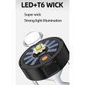 NAMUNY LED Camping Lantern Rechargeable,Solar Camping Lights, IPX45 Waterproof, 4 Light Mode for Camping Hiking,Black. 