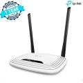 TP-Link TL-WR841N Double Antenna Wireless N Router 300Mbps Wireless Speed  ,  10/100 Mbps WAN / LAN Port Supported  White. 
