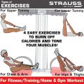 Strauss Double Spring Tummy Trimmer/Waist Trimmer Abs Exerciser Equipment. 