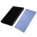 OUMERY 3X DIY Aluminum Radiator for RTX 3080 3090 Graphics Card Backside VRAM, MOD GPU Backplate 150X90X15mm. 