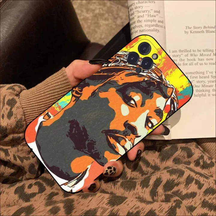 Rapper%202pac%20singer%20Tupac%20Phone%20Case%20For%20iPhone%2014%2011%2012%2013%20Mini%20Pro%20XS%20Max%20Cover%206%207%208%20Plus%20X%20XR%20SE%202020%20Funda%20Shell%20-%20Image%207