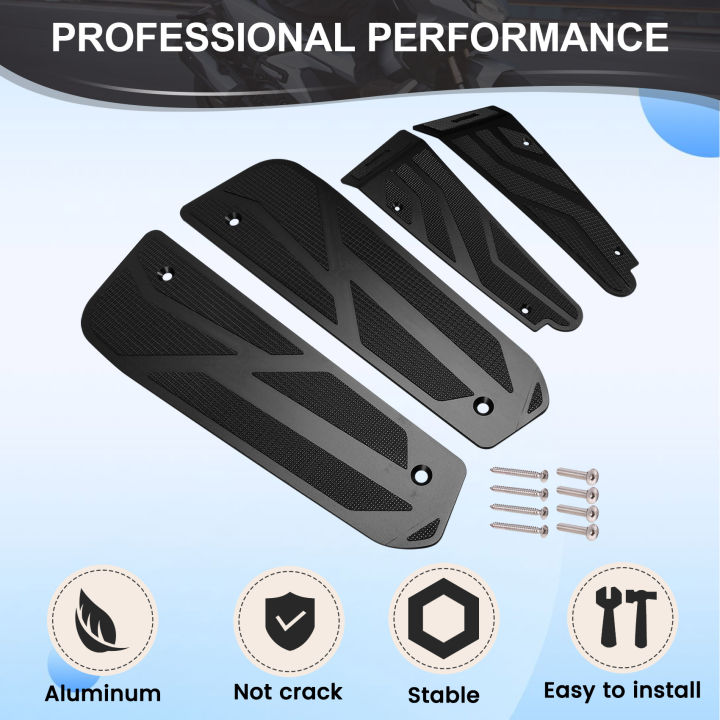 Foot%20Mats%20Footrest%20Footboard%20for%20Racing%20X%20150%20RKS150%20Black%20-%20Image%205
