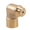 JAERBEE M18x1.5 90 Degree Oxygen Sensor Extender Brass Oxygen Sensor Spacer O2 Sensor Adapter Oxygen Sensor Connector Car Parts. 