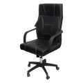 Plain Black Color Office Chair. 