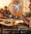 Silvertek 2-in-1 Mosquito Bat with Torch Light ST-1009 | Dual-Use Mosquito Swatter & Lamp | Safe Design | Built-in Large Capacity Battery | Dual Insulation Protection | Efficient Physical Mosquito Killing. 