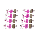 JAERBEE SPORT 8 Pairs Ceramic Bicycle Disc Brake Pads for DB LEVEL, AVID R, , , 1/3/5/7/9, X.0,. 