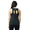 Black Nylon Back Criss Cross Design Yoga Sports Sendo For Women. 