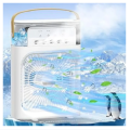 Mini Air Cooler Fan plus Humidifier - Air Conditioner With Water and Ice Compartment. 