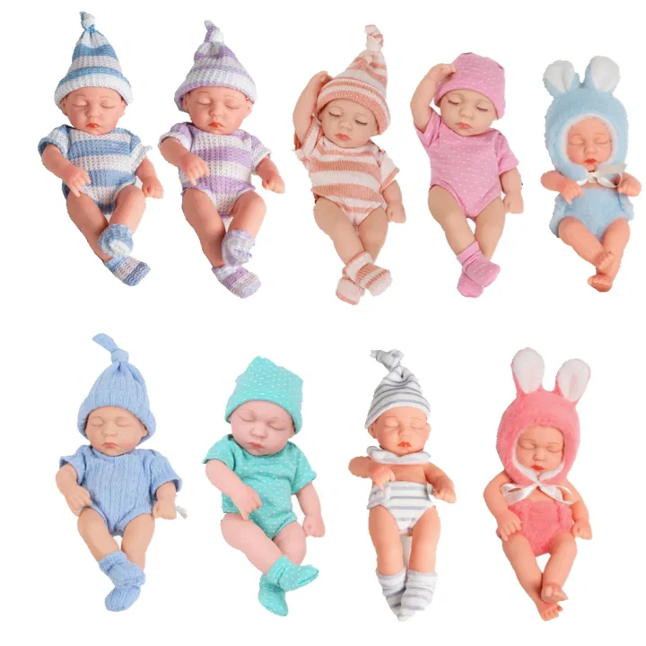 7Inch%20Lifelike%20Mini%20Reborn%20Dolls%20Cute%20Realistic%20Baby%20Dolls%20Newborn%20Dolls%20Toy%20Figure%20Kids%20Girl%20Gift%20Doll%20for%20Girls%20Toys%20for%20Girls%20-%20Image%203