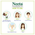 Neeta Powder Hair Color, Henna Based Hair Color Natural Brown (15g Pack of 10), Silky Soft and Shiny Hair Colour with Benefits of 5 Natural Herbs. 