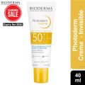 Bioderma Photoderm Creme Sunscreen SPF 50+ UVA UVB PA++++ 40 ml  Sensitive Dry Skin  Moisturizing Texture  Invisible. 