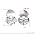 Difutagui 2021 New Earring lift Backs Support Hypoallergenic Magic Heart Butterfly Affordable clover Lifters Fits All Post Earring With/No Gift Box. 