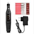Portable Electric Nail Drill Machine Electric Adjustable Nail Polishing Tools Quiet Operation Pedicure Drill Set Pedicure. 