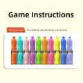 Funny Game Creative Bottle Matching Game Interactive Early Education Memory Pairing Game Innovative Thinking Color Recognition Educational Learning Toy Classroom. 
