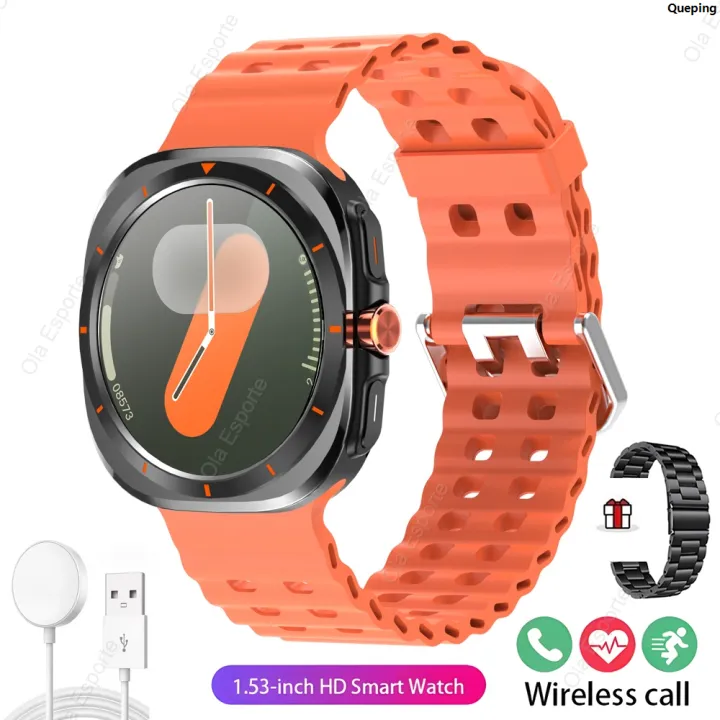 QuepingFashion%202025%20New%20Galaxy%20Smart%20Watch%207%20Ultra%20Men%20AMOLED%20Screen%20Multi-Function%20Sports%20Fitness%20Tracker%20Health%20Women%20smart%20watch%20for%20Samsung%20-%20Image%209