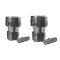 Nullmul 4/6 Points+6 Cents /1 Inch PPR Water Pipe Internal Thread Opener Tapered Pipe Thread Tap Water Pipe Thread Opener Tools. 