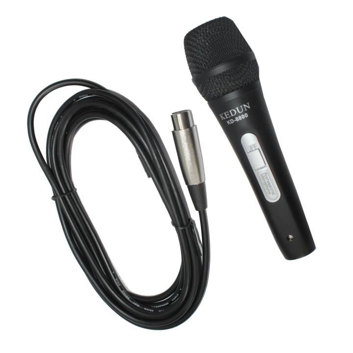 Dynamic Wired Microphone - Black