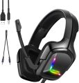 ONIKUMA K20 Professional Wired Gaming Headsets With Microphone &RGB Light. 