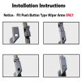 NAMUNY Unlocking Switch Button for F20 F30 F35 2011-2014 & Front Wiper Strip Windshield Windscreen Front Window for. 