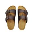 EVERESCO CORK SLIDES BROWN (CS1) | SLIPPERS FOR MEN | SLIPPERS FOR WOMEN. 