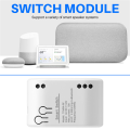 1CH RF Smart Switch 7-32V AC DC WIFI Tuya Remote Control 433 Light Switch 10A Rele Relay Self-Locking Interlock Inching. 