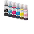 Epson 057 Ink Bottle for L8050 L18050 Printer (Black/Cyan/Magenta/Yellow/Light Cyan/Light Magenta). 