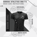 Gorkha Athletics Dry Tech™ DNA Tshirt Shark (SHA). 