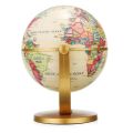 Bizzy Retro Rotating World Globe Earth Antique Home Office Desktop Decor Geography Educational Learning Map School Supplies. 