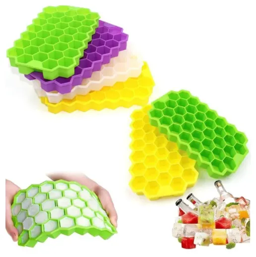 Silicone%20Honeycomb%20Design%20Ice%20Cube%20Tray%20-%20Image%203
