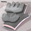 Wenefang Sutuiying 1Pair Gym Fitness Breathable Anti-Slip Women Men Half Finger Bargain Original price Summer Fishing Cycling Fingerless Gloves Female Bicycle Bike. 